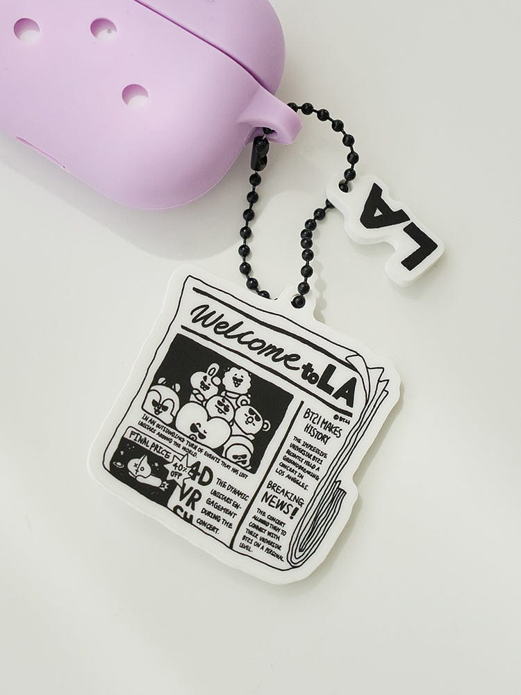 BT21 ACRYLIC KEYRING LA CITY EDITION