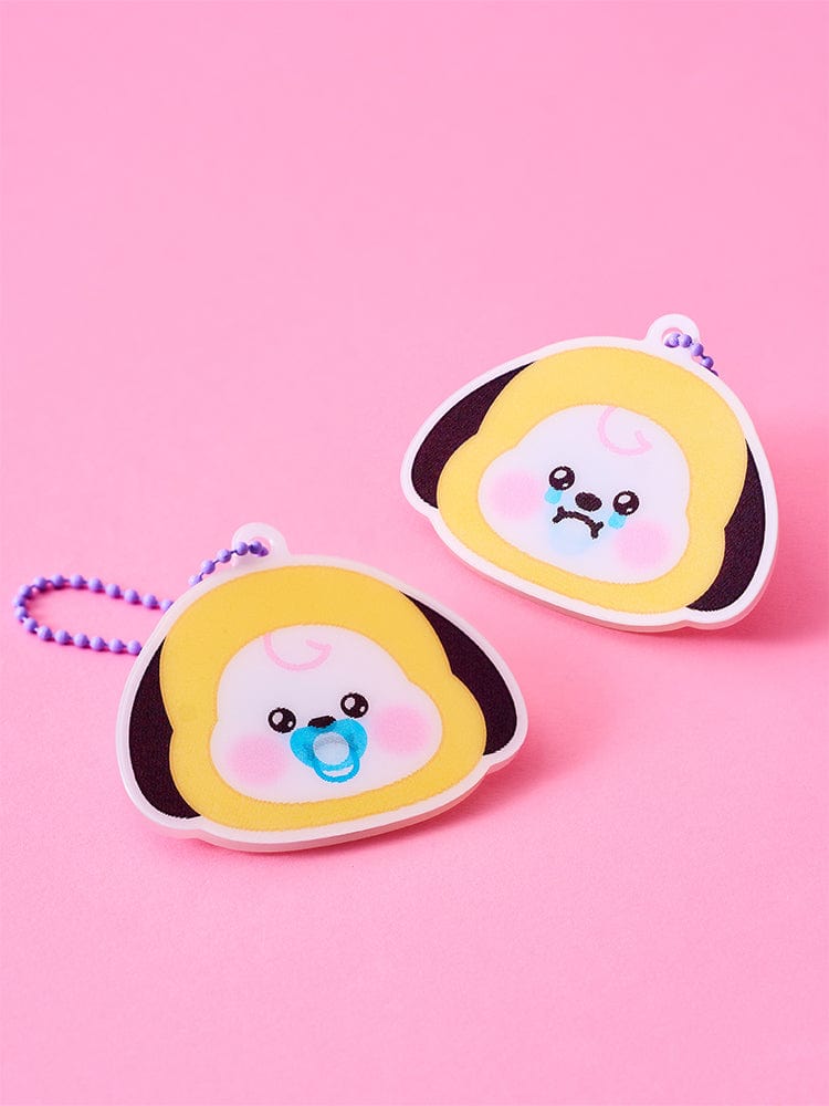 BT21 CHIMMY NEWBORN BABY LENTICULAR 3D KEYRING