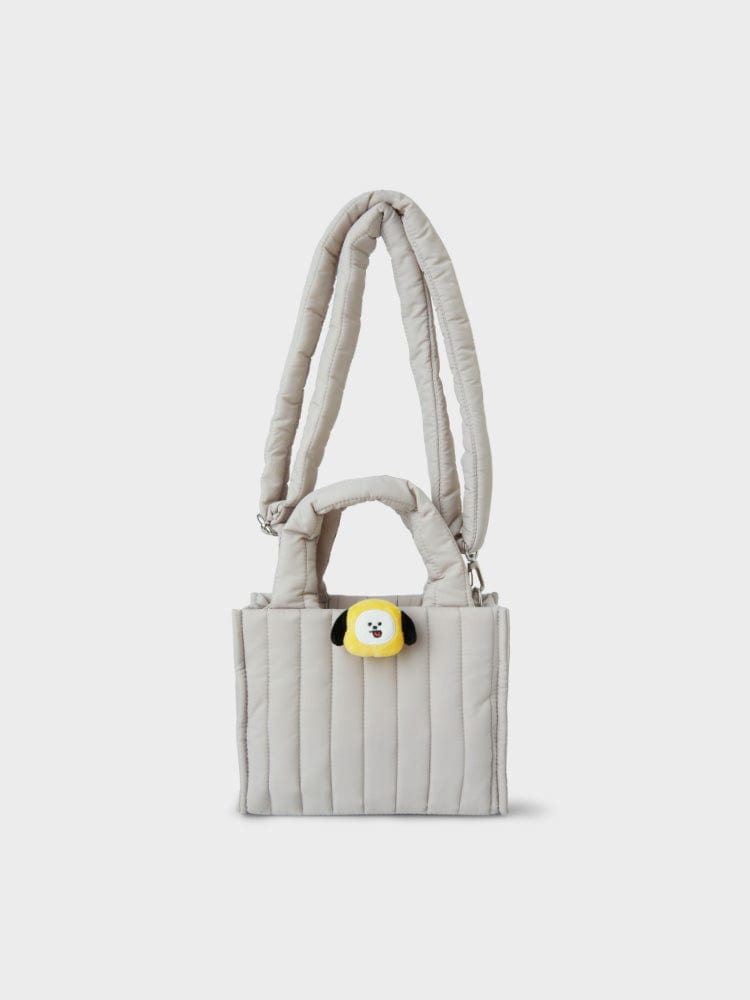 BT21 チミー キルティングバッグ フェイスプラッシュバッジ付き ウィンターエディション