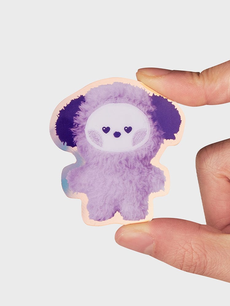 BT21 CHIMMY minini ACRYLIC MAGNETIC CLIP PURPLE OF WISH EDITION