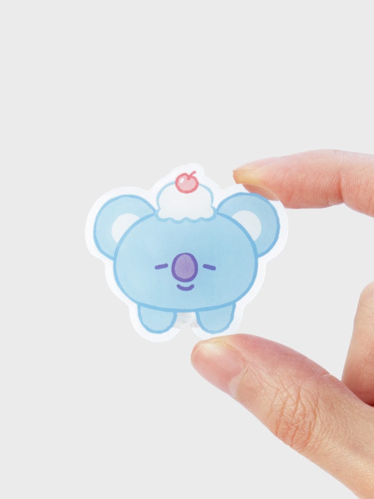 BT21 KOYA ACRYLIC MAGNETIC CLIP ON THE CLOUD EDITION