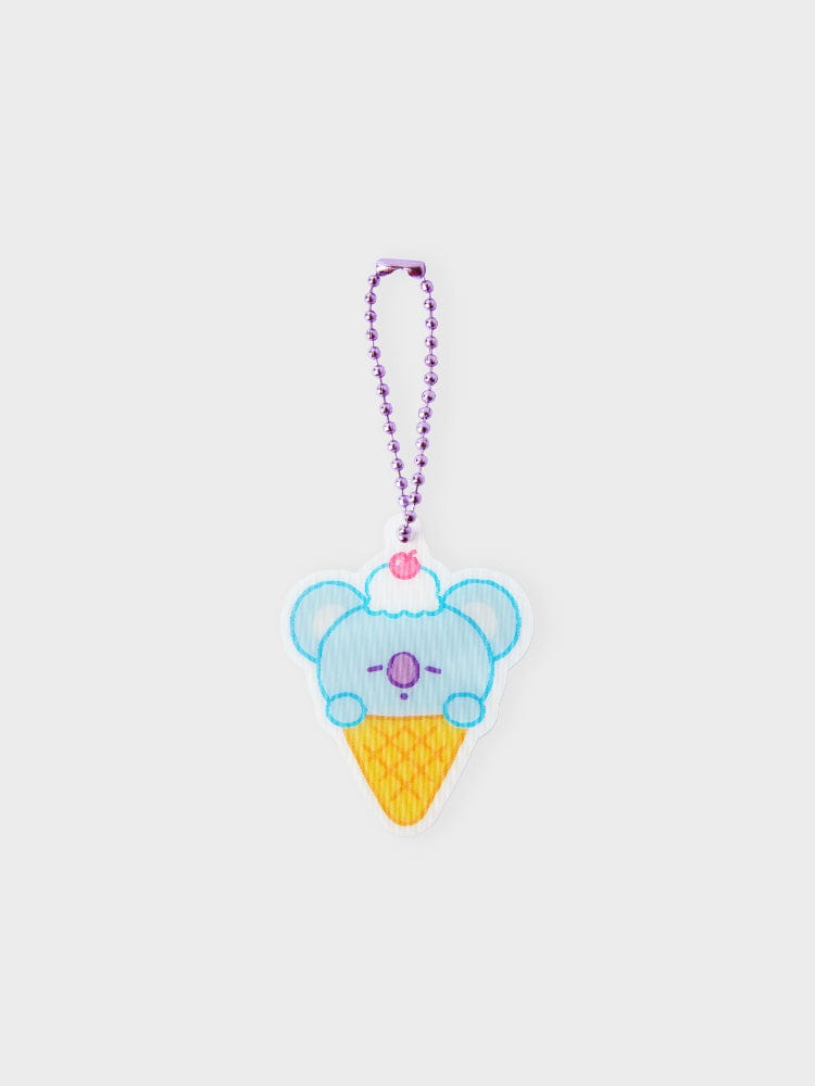 BT21 KOYA LENTICULAR 3D KEYRING ON THE CLOUD EDITION