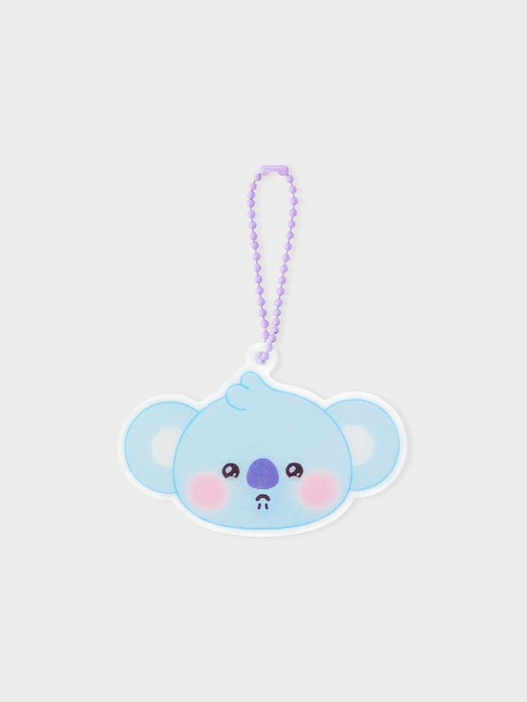 BT21 KOYA NEWBORN BABY LENTICULAR 3D KEYRING