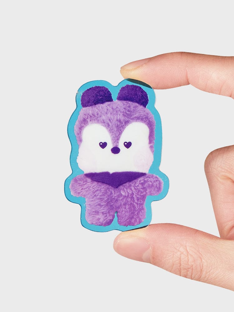 BT21 MANG minini ACRYLIC MAGNETIC CLIP PURPLE OF WISH EDITION