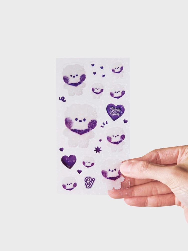 BT21 RJ minini STICKERS PURPLE OF WISH EDITION