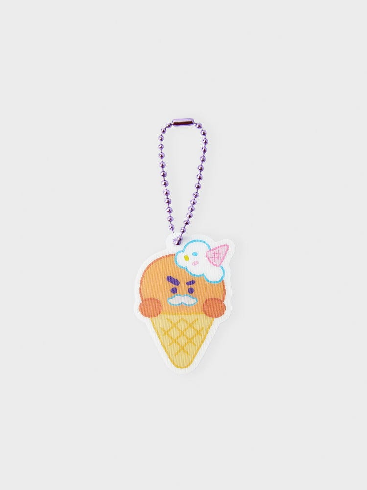 BT21 SHOOKY LENTICULAR 3D KEYRING ON THE CLOUD EDITION