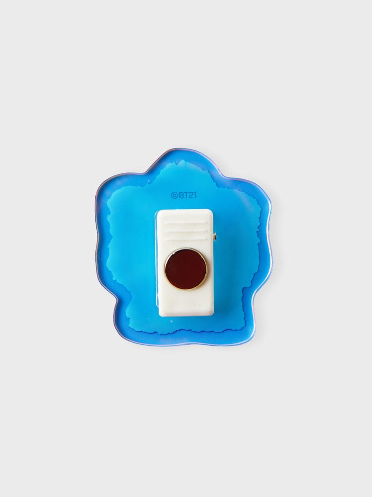 BT21 SHOOKY minini ACRYLIC MAGNETIC CLIP PURPLE OF WISH EDITION