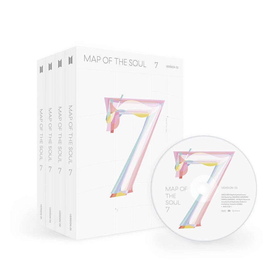 BTS - [Map Of The Soul : 7] (1,2,3,4 Ver. Random) - Kpop アルバム