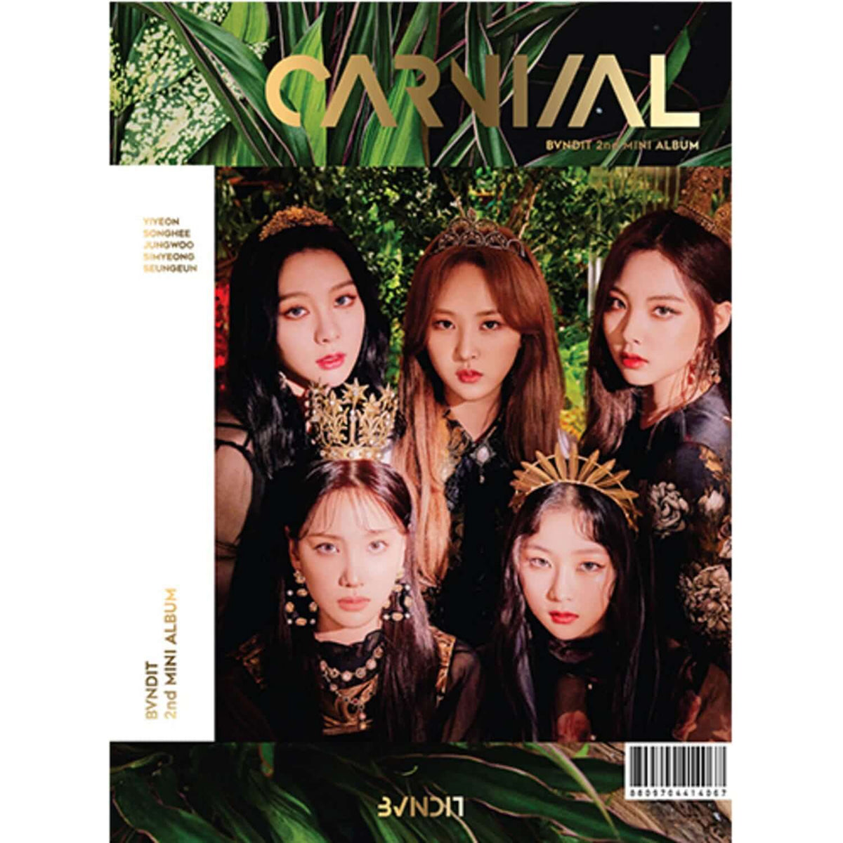 BVNDIT - 2nd Album [Carnival] - Kpop Album | Kool Seoul - Buy Kpop Albums Online