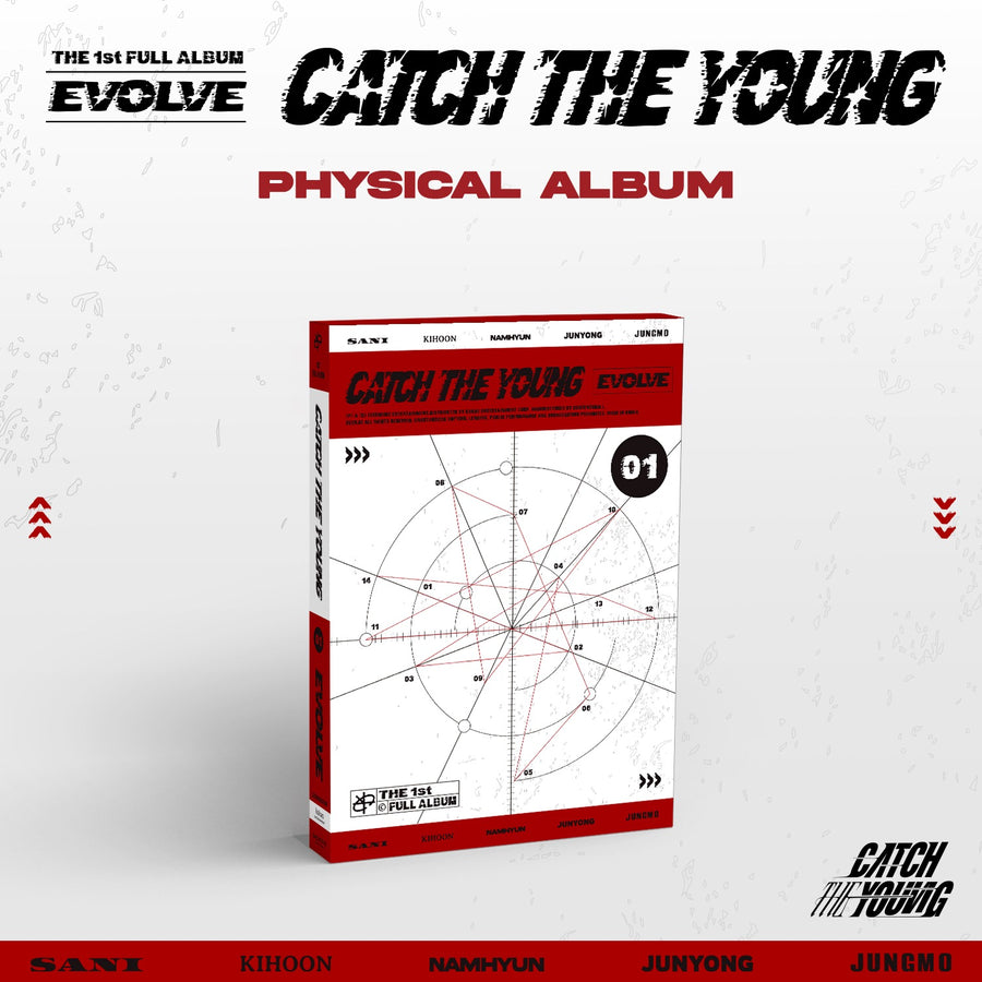 Catch The Young - 1st Album [Evolve] (CD) - Kpopアルバム