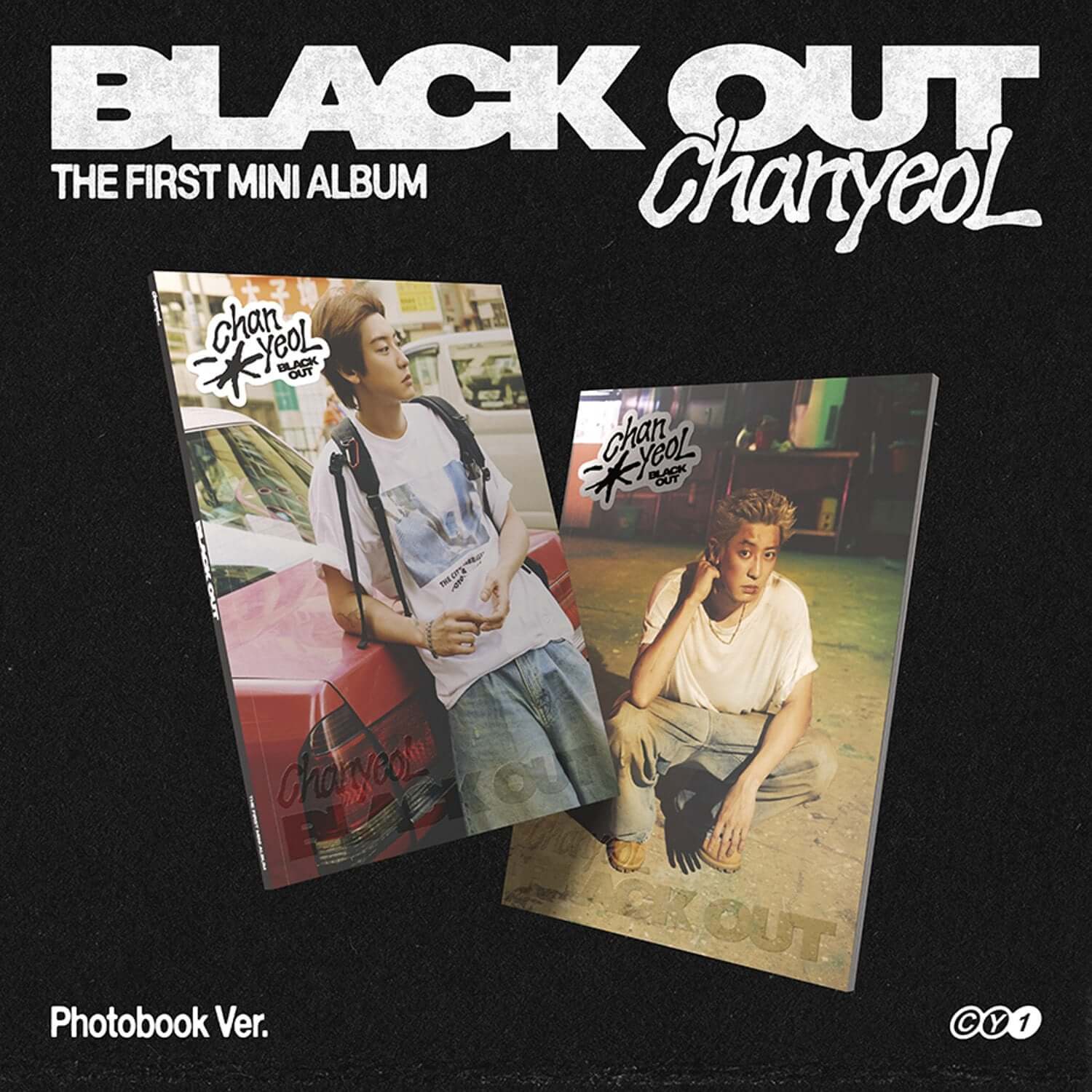 CHANYEOL - 1st Album [Black Out] (Photo Book Ver.) (Set of 2 | Kool Seoul - Buy Kpop Albums Online