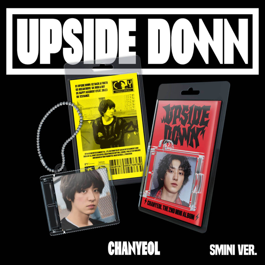 Chanyeol - 2nd Album [Upside Down] (Smini Ver.)(Smart Album) (Random 1 Of 2) - Kpopアルバム
