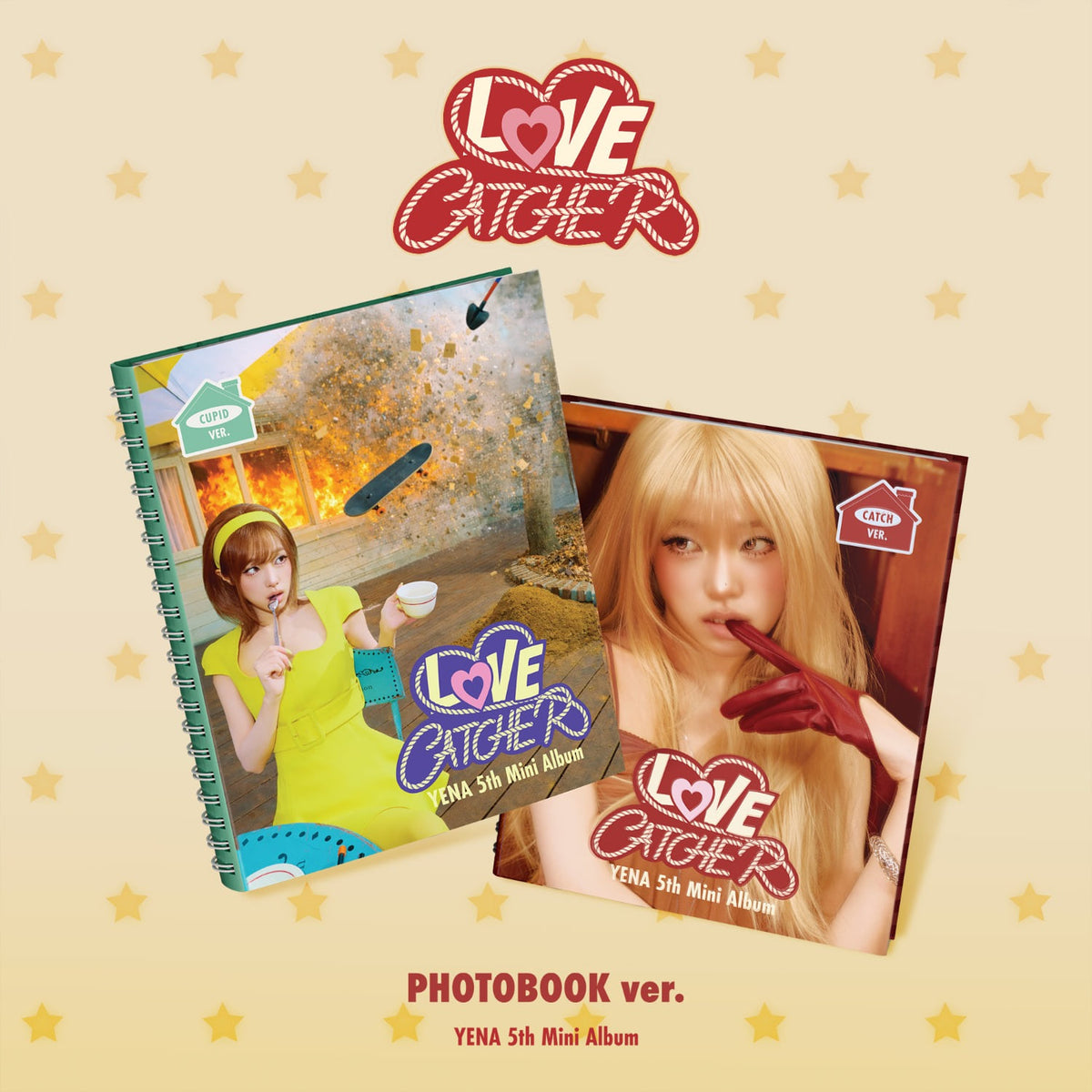 CHOI YENA - [LOVE CATCHER] (PHOTOBOOK ver.) (Random 1 of 2)  | Kool Seoul - Buy Kpop Albums Online