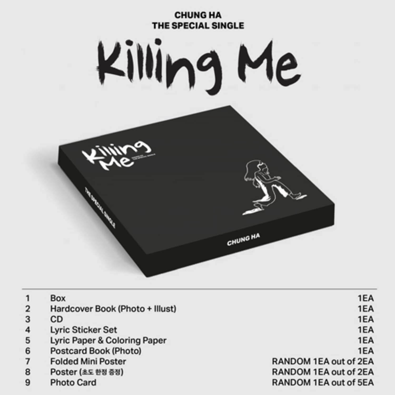 CHUNGHA - The Special Single [Killing Me] - Kpop Album | Kool Seoul - Buy Kpop Albums Online