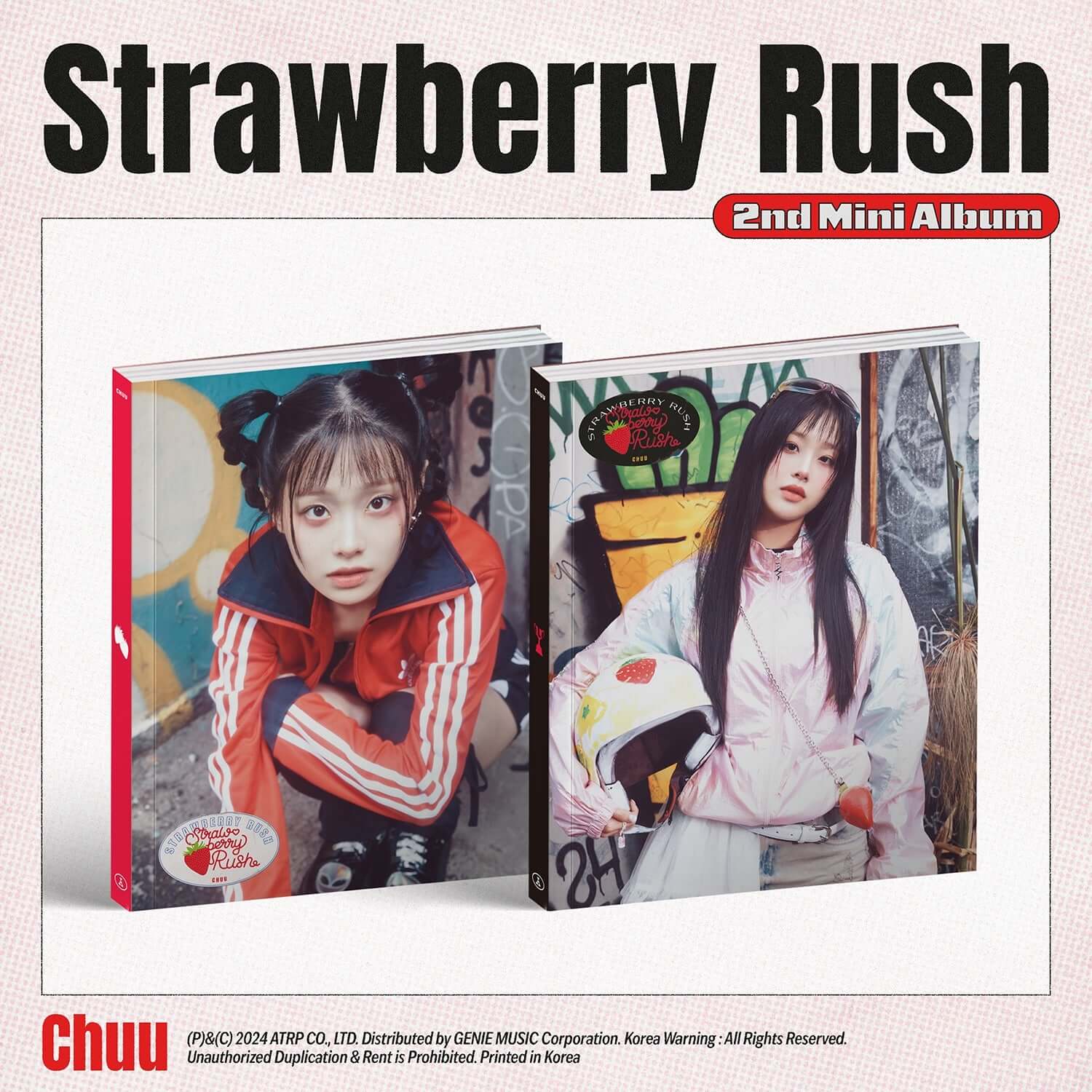 CHUU - [Strawberry Rush] (Strawberry ver. / Rush ver.) (Set) | Kool Seoul - Buy Kpop Albums Online