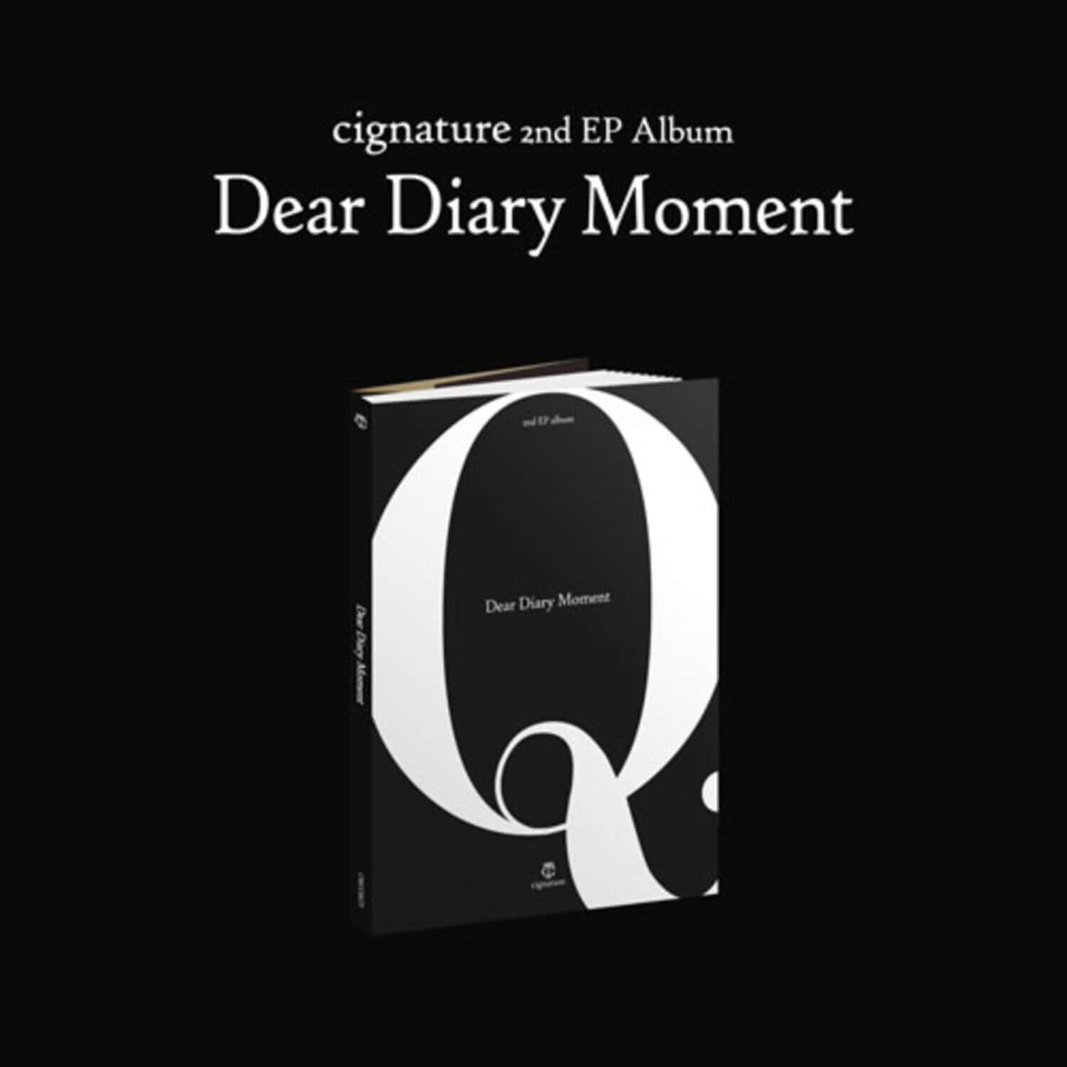 CIGNATURE - cignature 2nd EP Album [Dear Diary Moment] (Ques | Kool Seoul - Buy Kpop Albums Online
