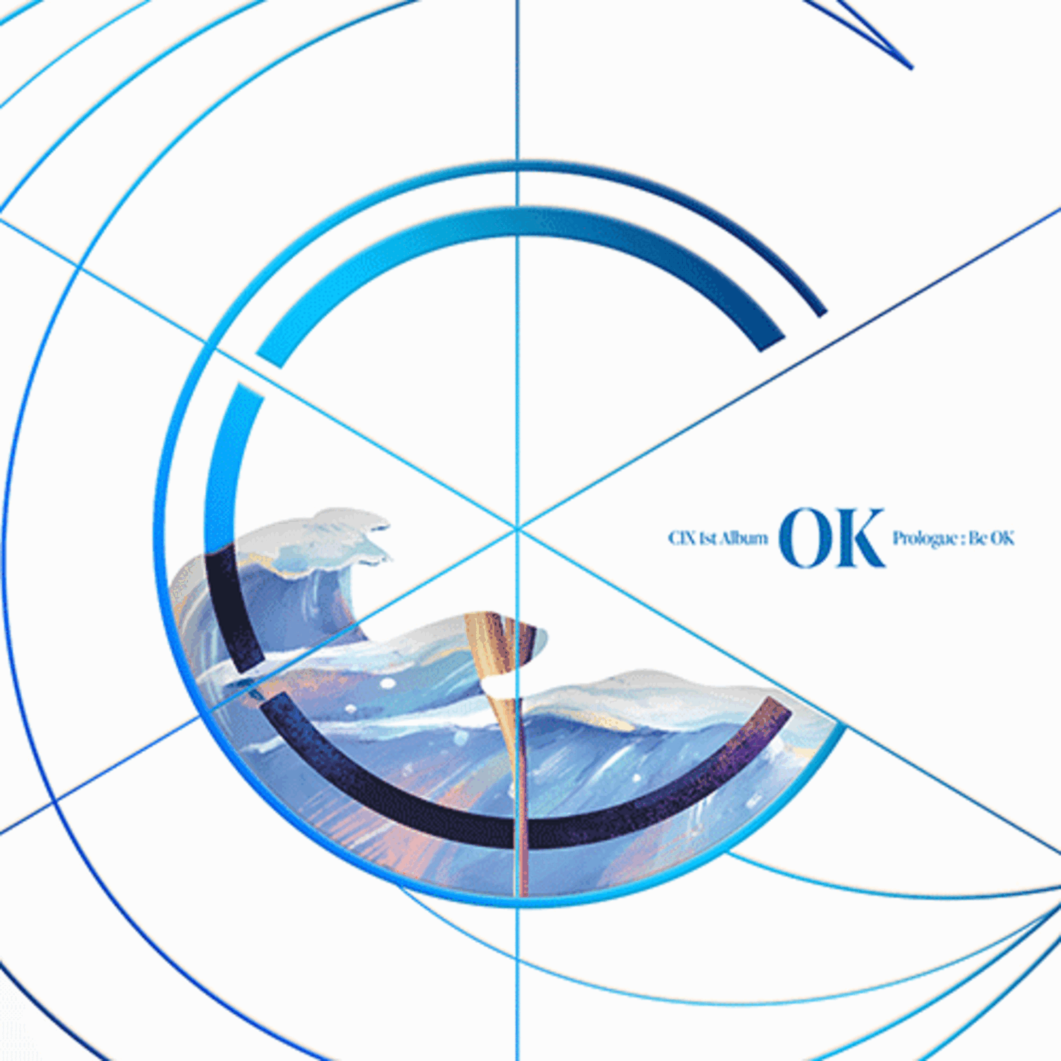 CIX - 1st Album 'OK' Prologue : [Be OK] (WAVE Ver.) - Kpop A | Kool Seoul - Buy Kpop Albums Online