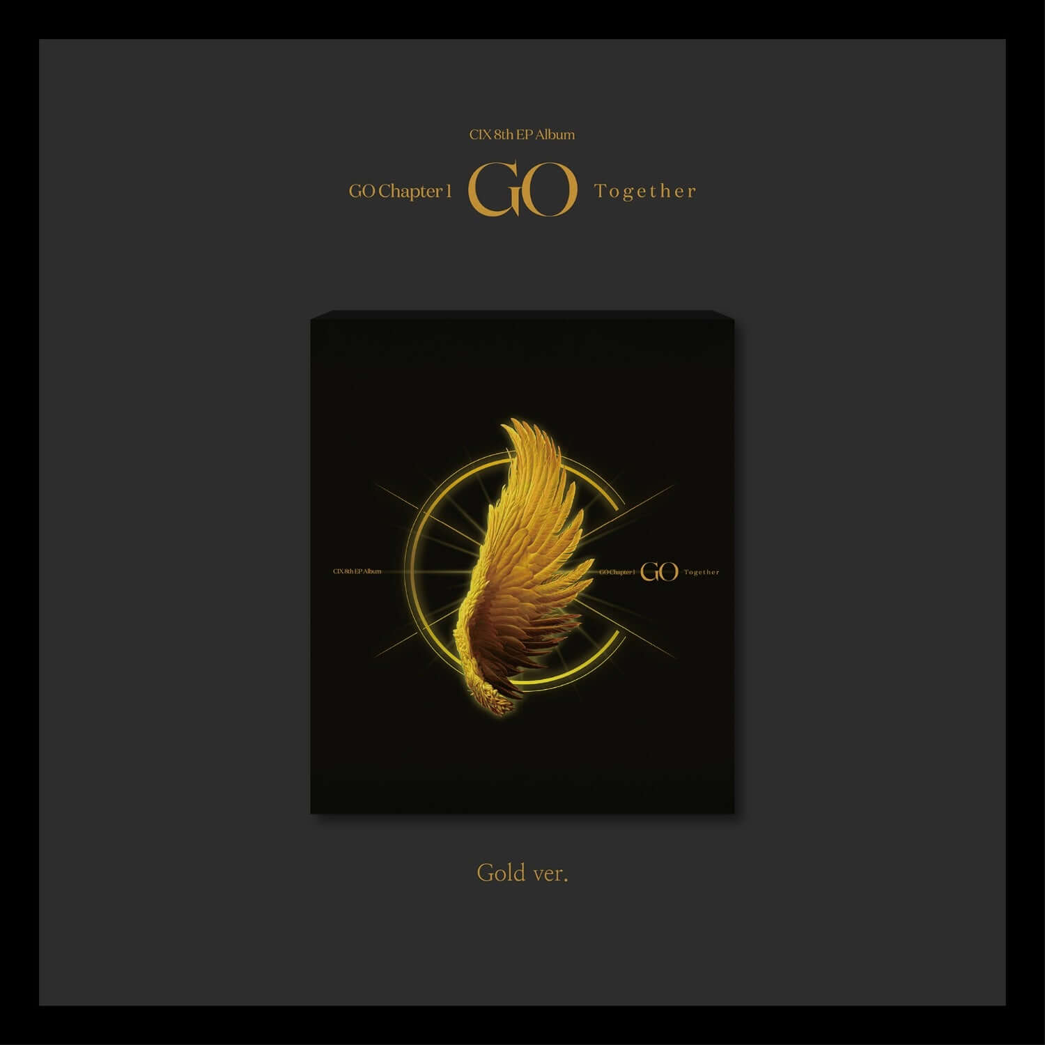 CIX - 8th Album [GO Chapter 1 : GO Together] (Gold ver.) - K | Kool Seoul - Buy Kpop Albums Online