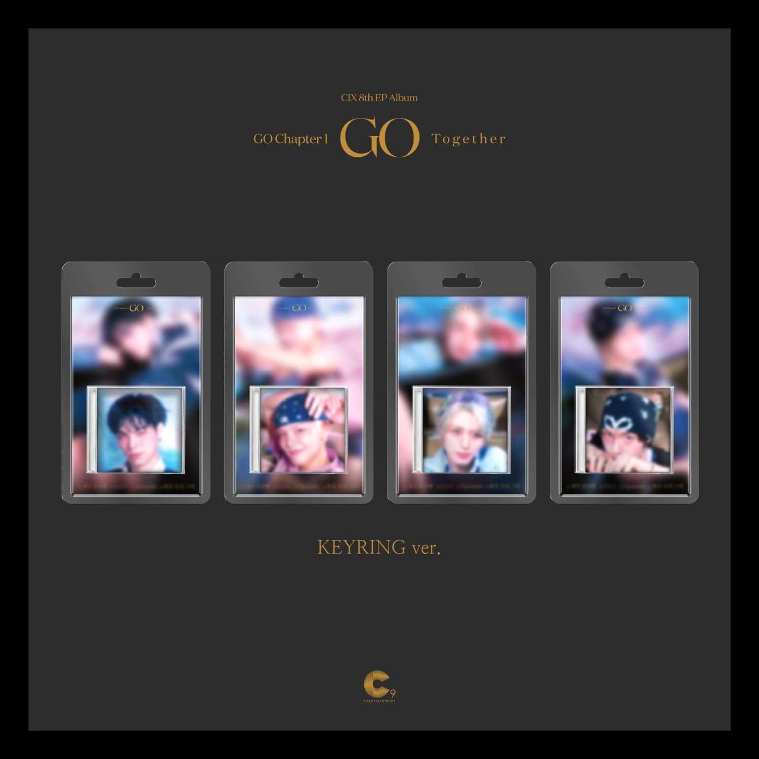 CIX - 8th Album [GO Chapter 1 : GO Together] (KEYRING ver.)  | Kool Seoul - Buy Kpop Albums Online
