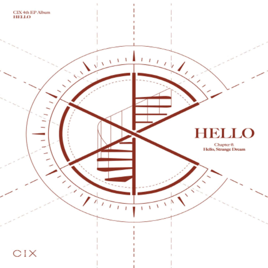 Cix - Cix 4th Ep Album Hello’ Chapter Ø. [Hello, Strange Dream] Hello Ver. - Kpop Album