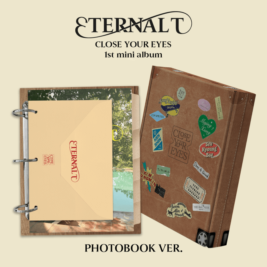Close Your Eyes - The 1st Mini Album [Eternalt]（フォトブック版） - Kpopアルバム