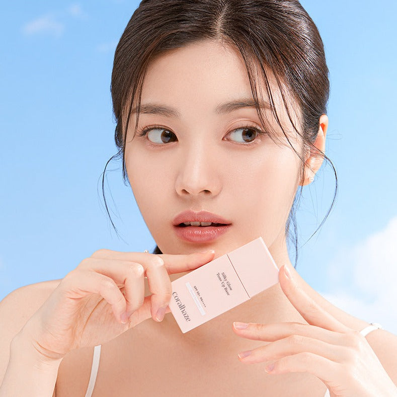 Coralhaze シルキーグロートーンアップベース 30ml