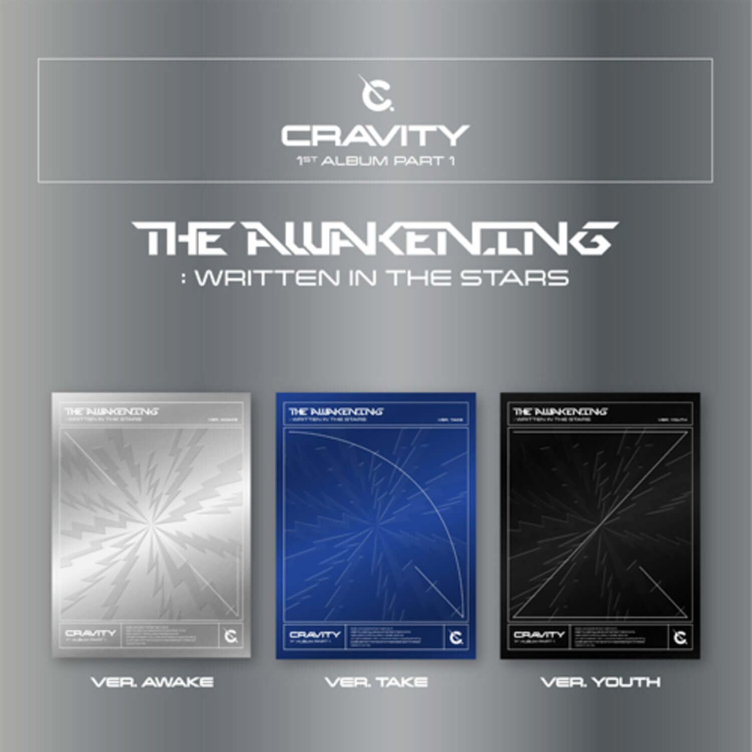 CRAVITY - 1st Album Part.1 [The Awakening :Written in the St | Kool Seoul - Buy Kpop Albums Online