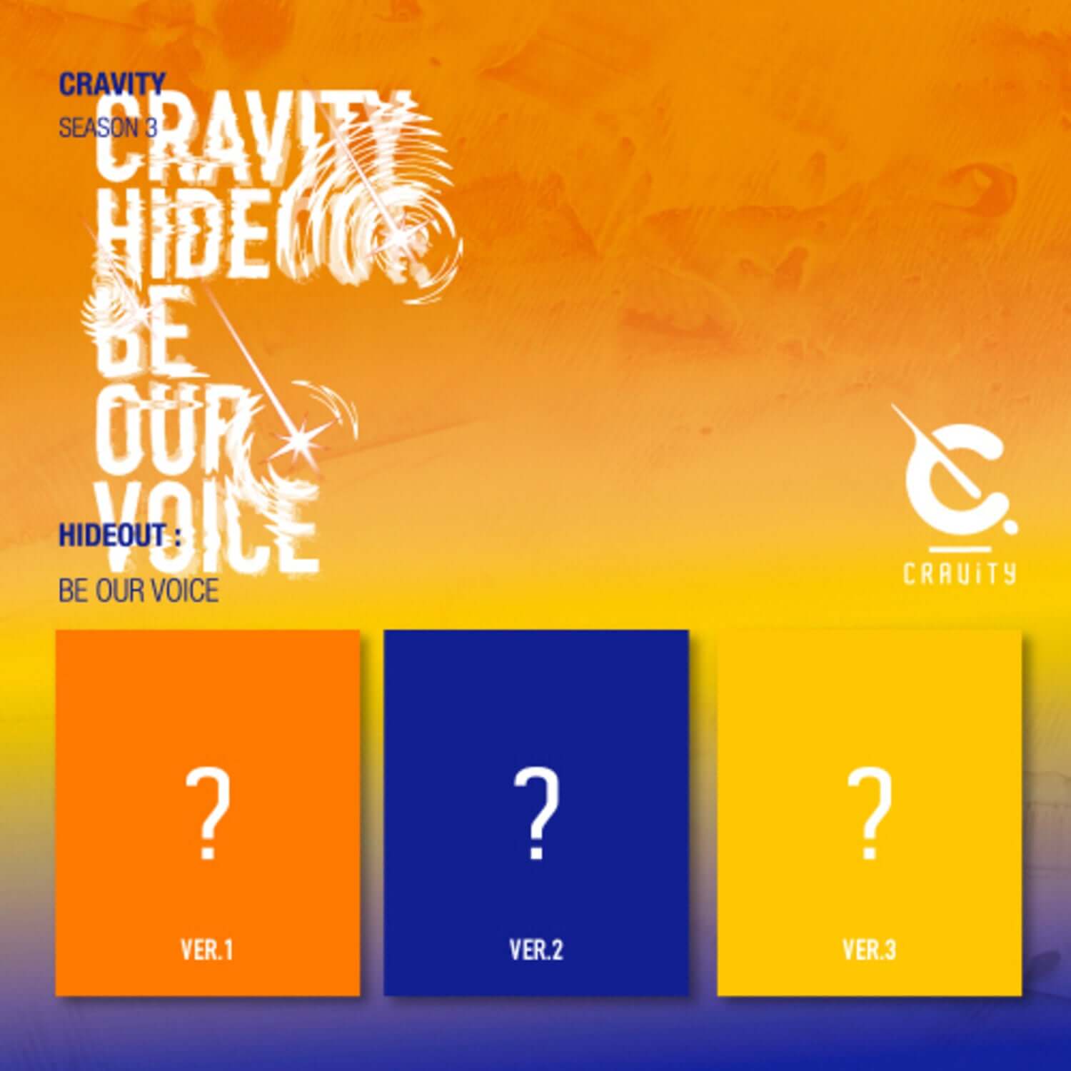 CRAVITY - CRAVITY SEASON3. [HIDEOUT: BE OUR VOICE] - Kpop Al | Kool Seoul - Buy Kpop Albums Online