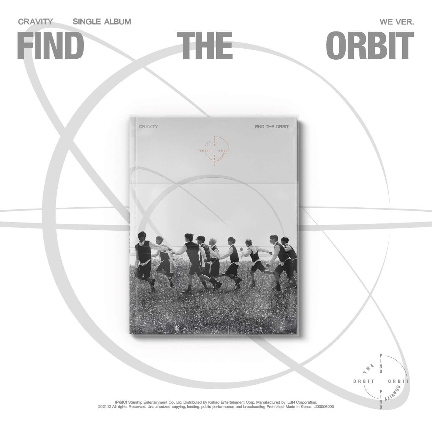 CRAVITY - CRAVITY Single Album [FIND THE ORBIT] (WE ver.) -  | Kool Seoul - Buy Kpop Albums Online