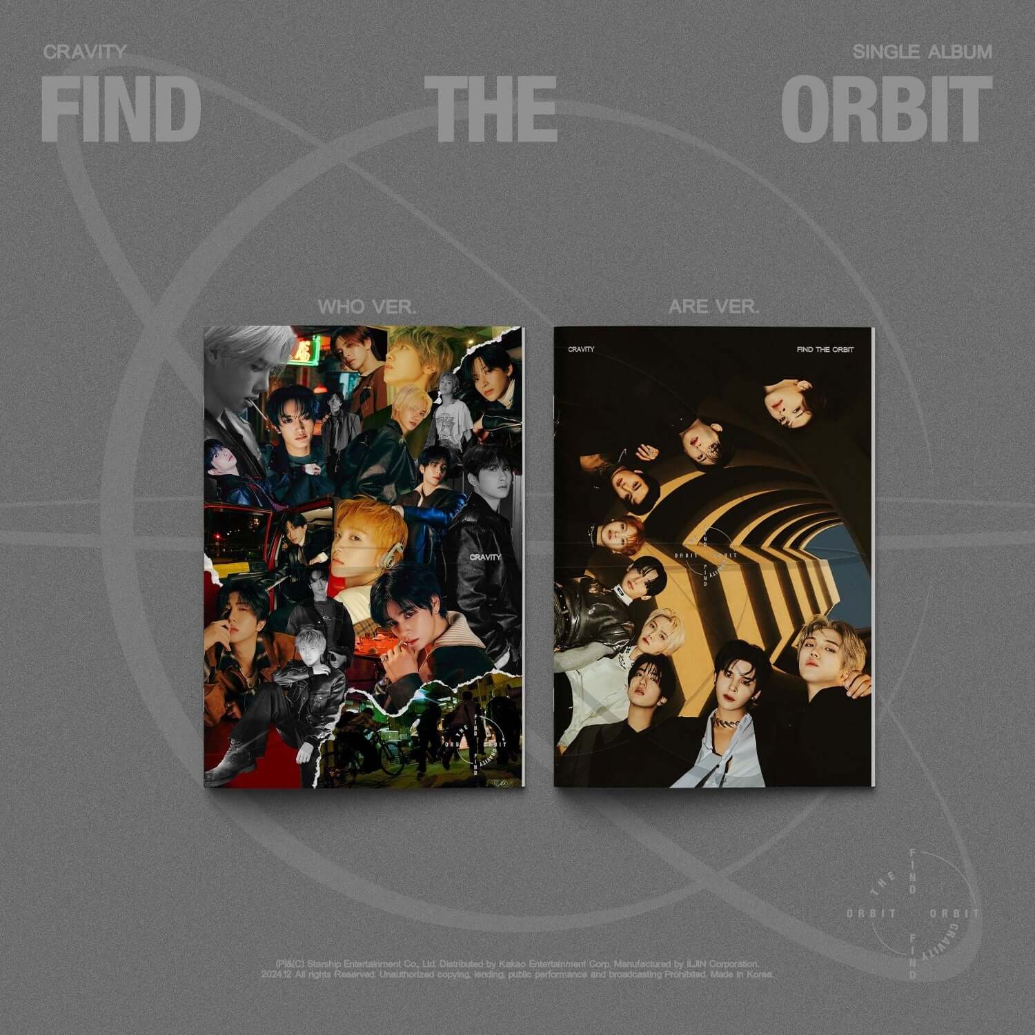 CRAVITY - CRAVITY Single Album [FIND THE ORBIT] (WHO ver. /  | Kool Seoul - Buy Kpop Albums Online