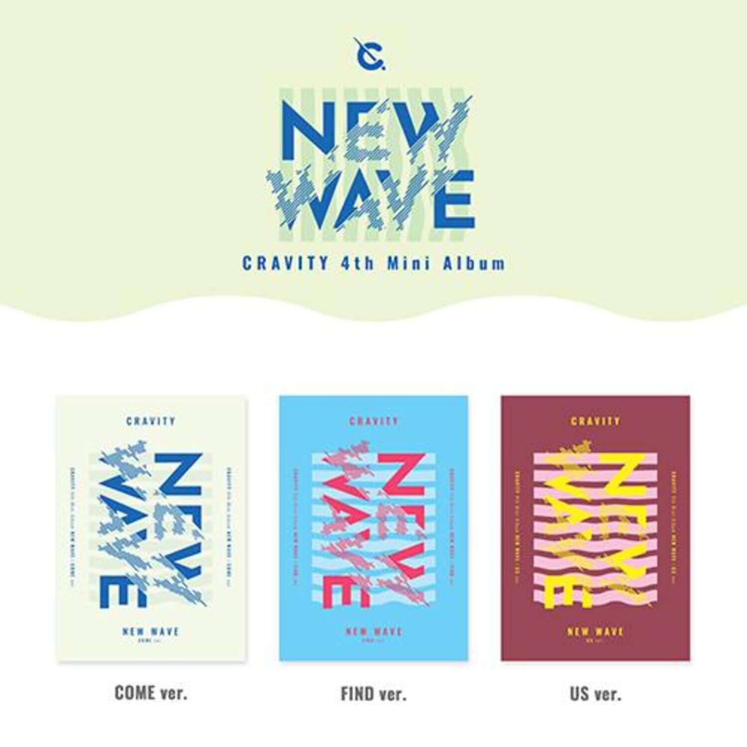 CRAVITY - [NEW WAVE] (4TH ) (Random 1 of 3) - Kpop Album | Kool Seoul - Buy Kpop Albums Online