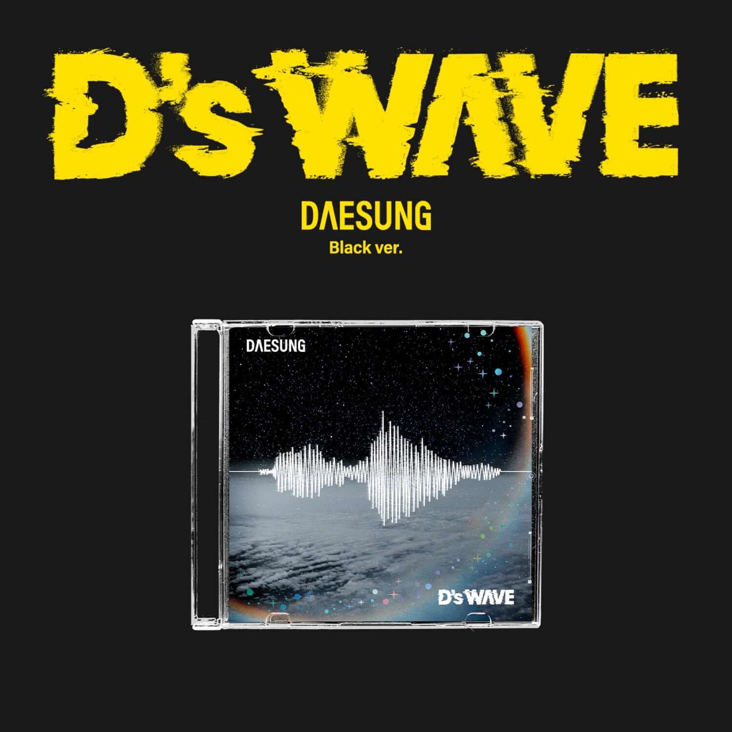 DAESUNG - 1st Mini Album [D’s WAVE] (Black Version) - Kpop A | Kool Seoul - Buy Kpop Albums Online