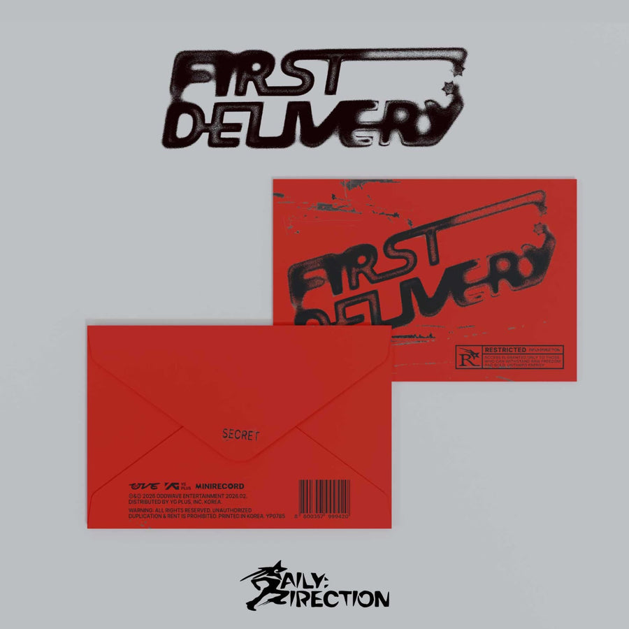 Daily:Direction - [First:Delivery] (レターVer.) - Kpopアルバム