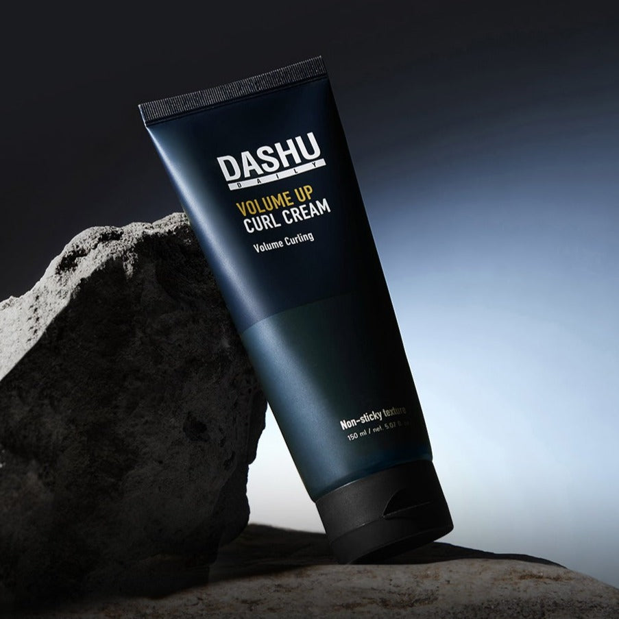 DASHU Volume Up Curl Cream 150ml - Gentleman Korea premium Korean men’s curl cream for volume and styling