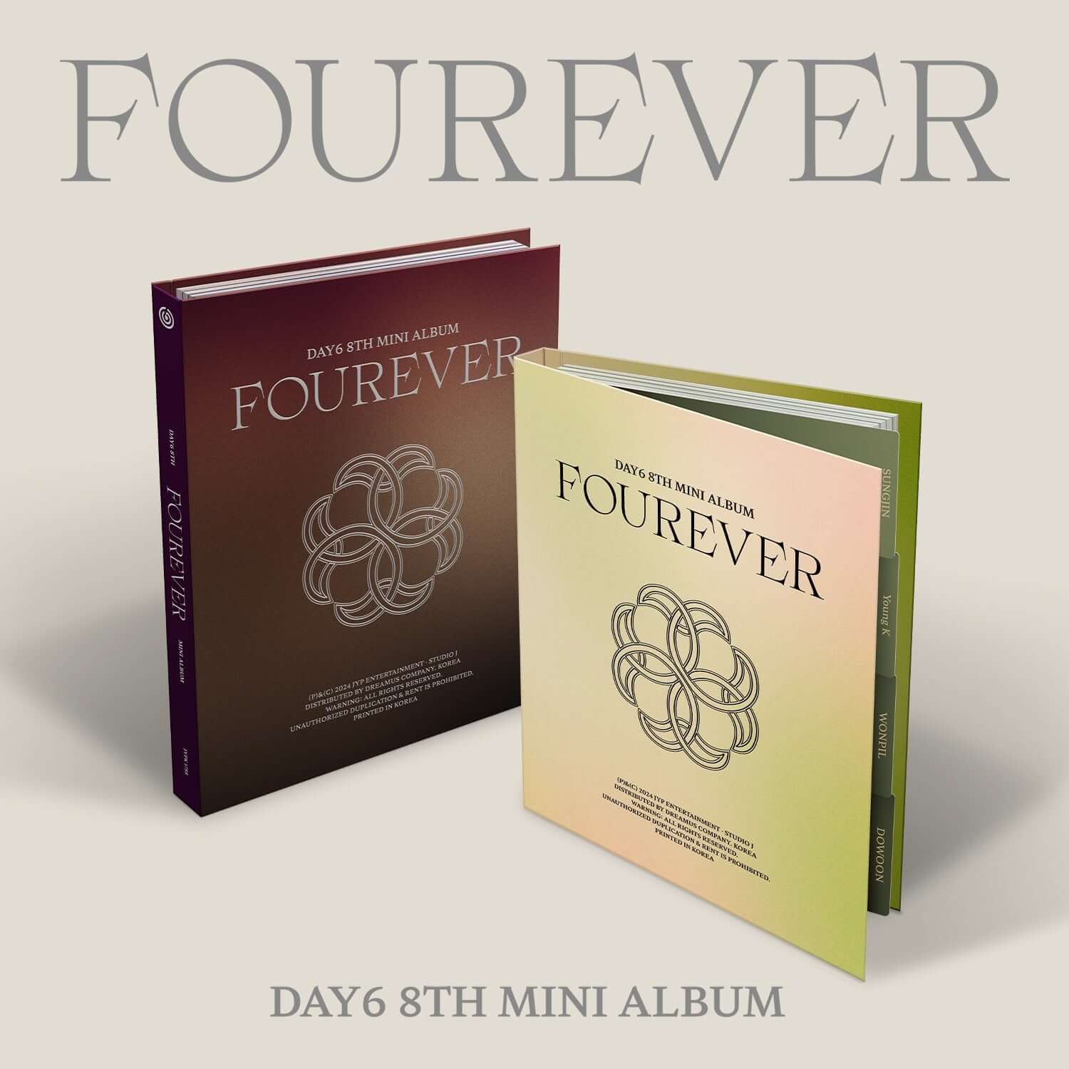 DAY6 - Fourever (Random 1 of 2) - Kpop Album | Kool Seoul - Buy Kpop Albums Online