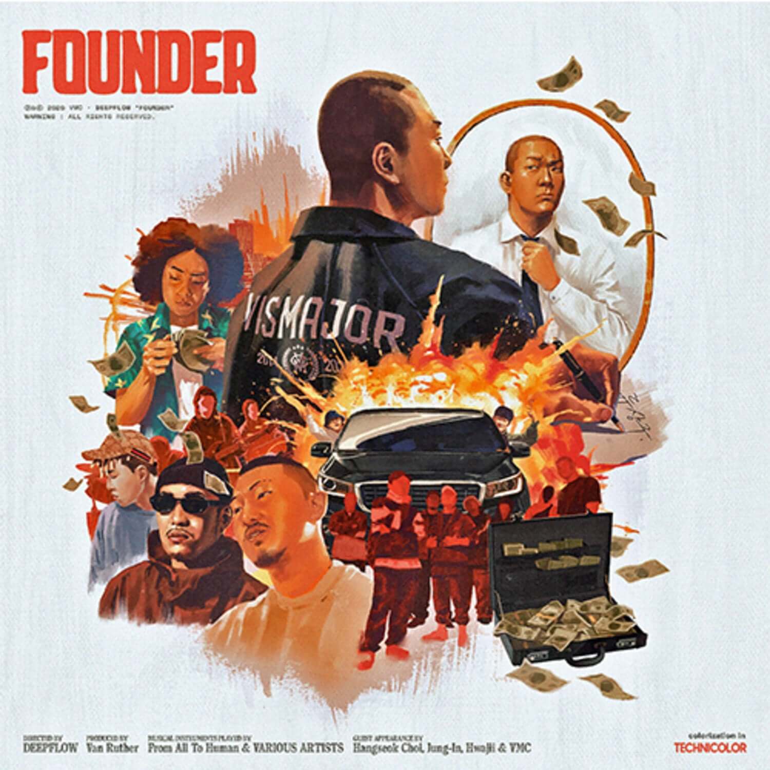 DEEPFLOW - 4th Album [FOUNDER] (Standard) - Kpop Album | Kool Seoul - Buy Kpop Albums Online