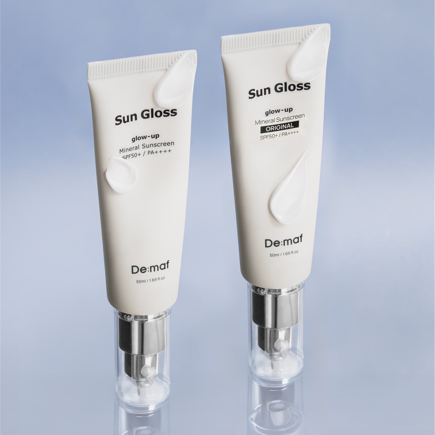De:Maf Sun Gloss Glow Up Non-Glowing Sunscreen 50ml