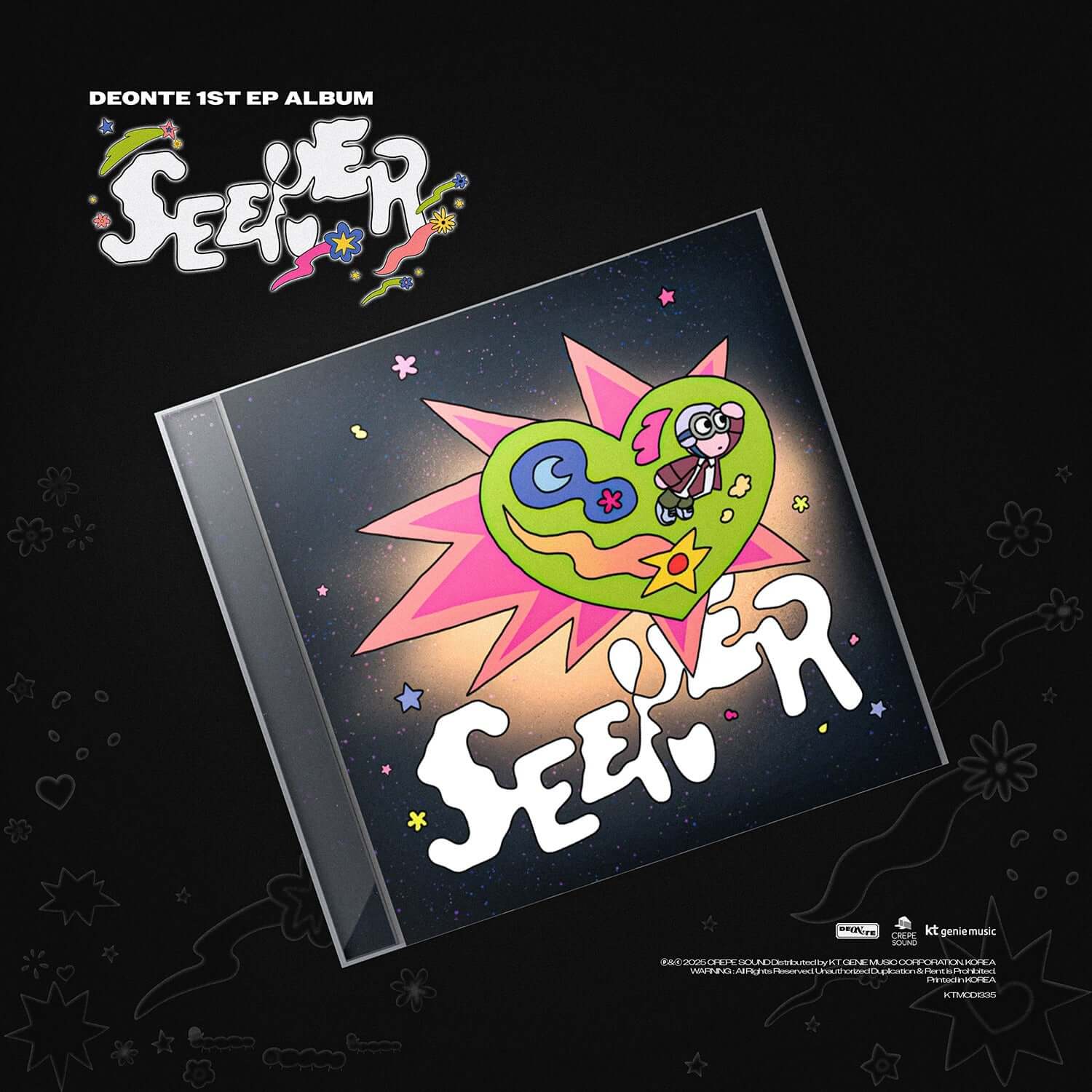 DEONTE - 1ST EP ALBUM [SEEKER] - Kpop Album | Kool Seoul - Buy Kpop Albums Online