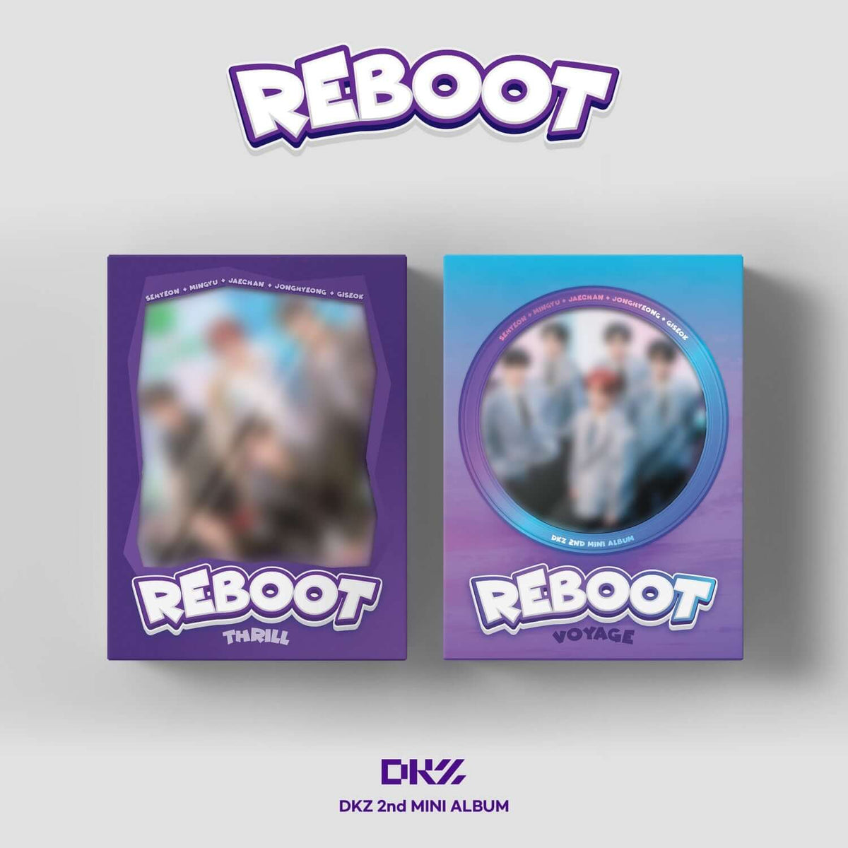 DK - 2nd Mini Album [REBOOT] (Set of 2) - Kpop Album | Kool Seoul - Buy Kpop Albums Online