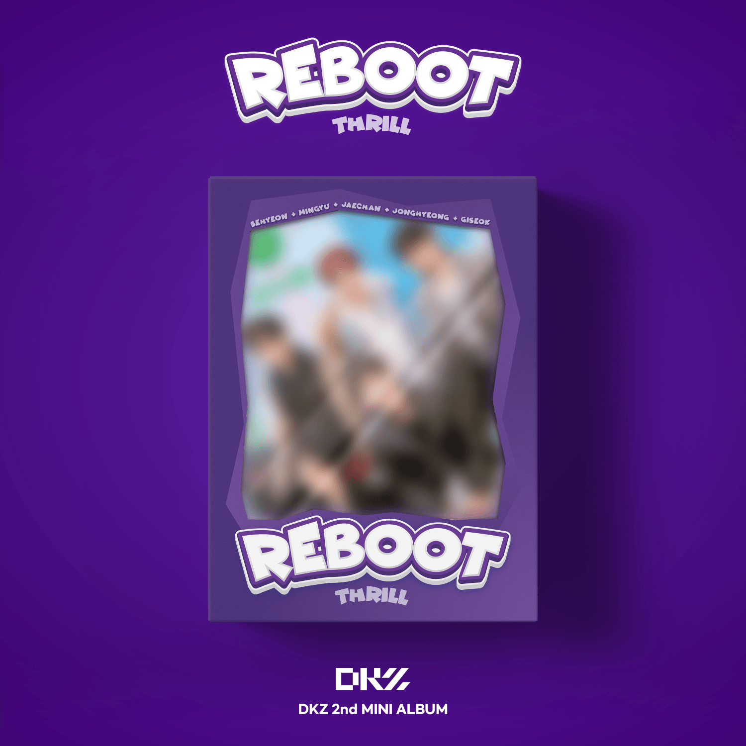 DK - 2nd Mini Album [REBOOT] (THRILL ver.) - Kpop Album | Kool Seoul - Buy Kpop Albums Online