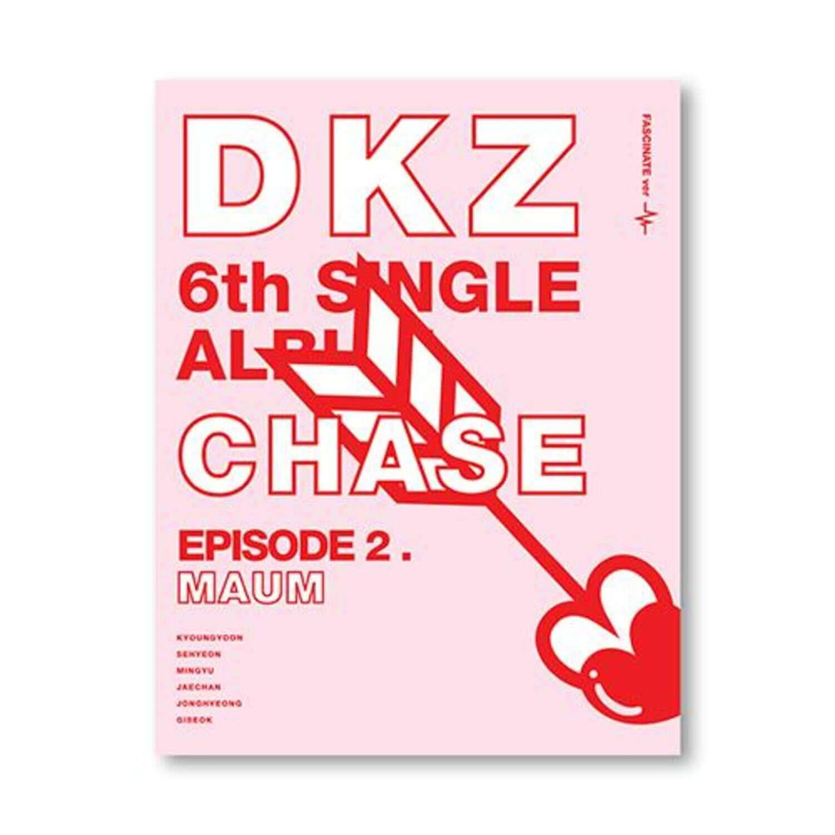 DK - [DKZ 6th Single CHASE EPISODE 2. MAUM] (FASCINATE ver.  | Kool Seoul - Buy Kpop Albums Online