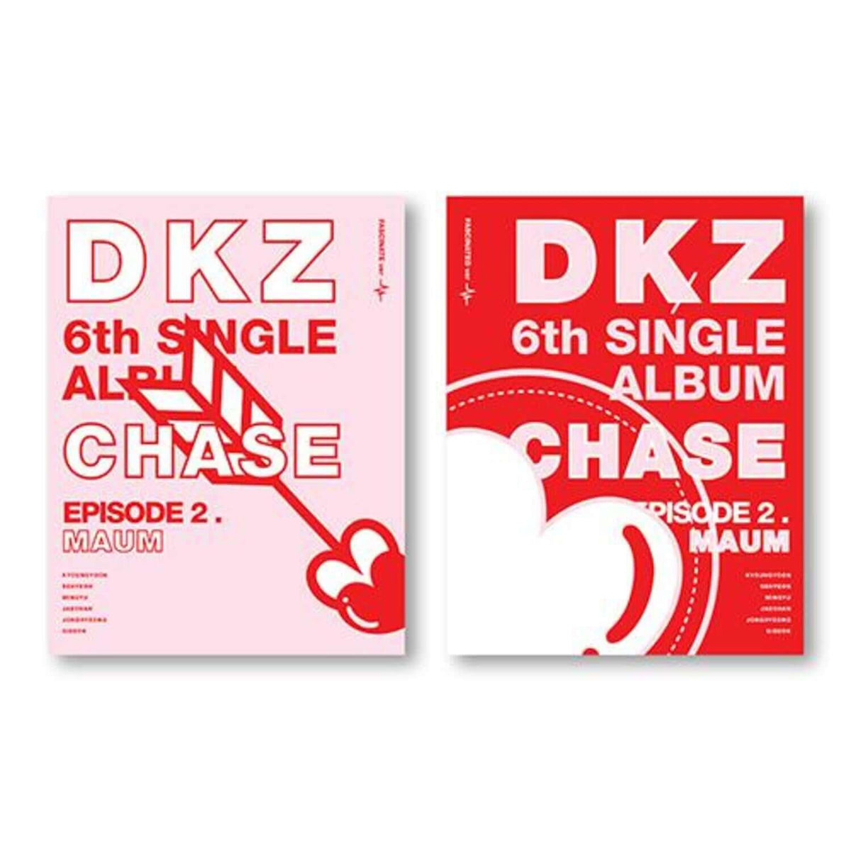 DK - [DKZ 6th Single CHASE EPISODE 2. MAUM] (Set of 2) - Kpo | Kool Seoul - Buy Kpop Albums Online
