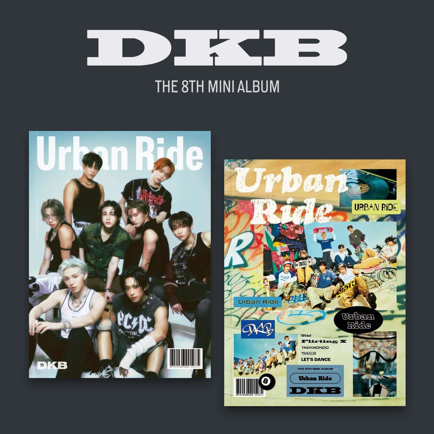 DKB - 8th Mini Album [Urban Ride] (Urban ver. / Ride ver.) ( | Kool Seoul - Buy Kpop Albums Online