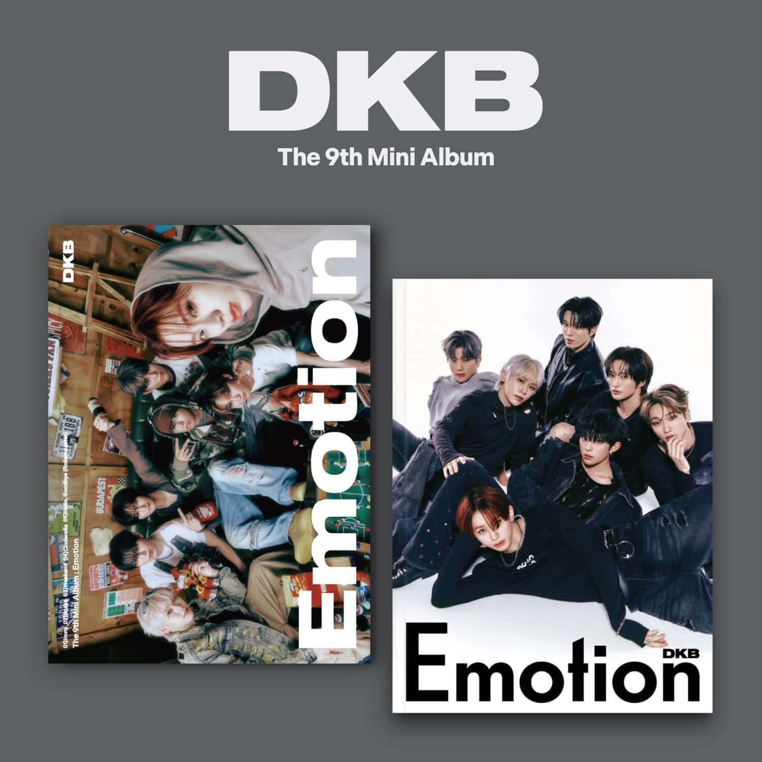 DKB - the 9th Mini Album [Emotion] (Doubt ver. / Mischief ve | Kool Seoul - Buy Kpop Albums Online