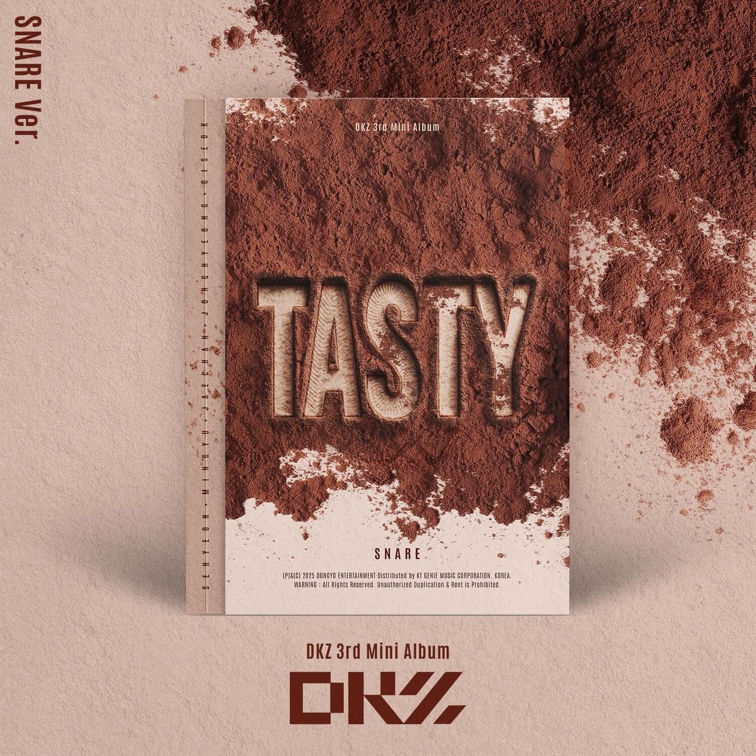 DKZ - 3rd Mini Album [TASTY] (SNARE ver.) - Kpop Album | Kool Seoul - Buy Kpop Albums Online