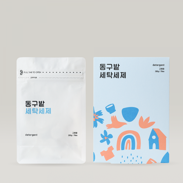 DONGGUBAT Laundry Detergent 70 Tablets packaging front view displaying product design and brand details