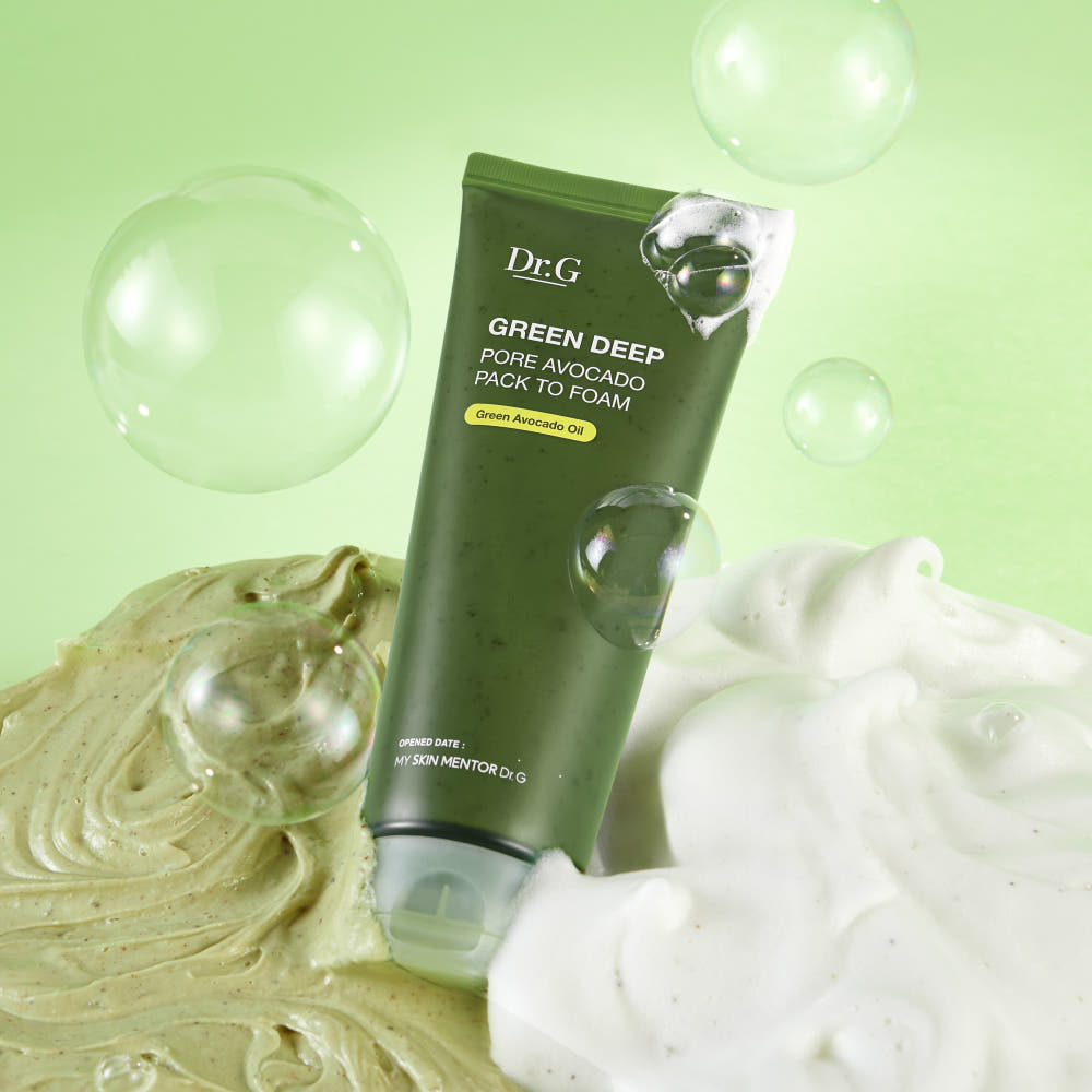 Dr.G Green Deep Pore Avocado Pack-To-Foam 150mL