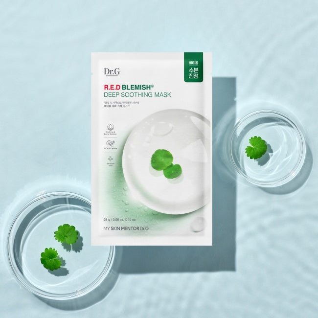 Dr.G Red Blemish Deep Soothing Mask 10P