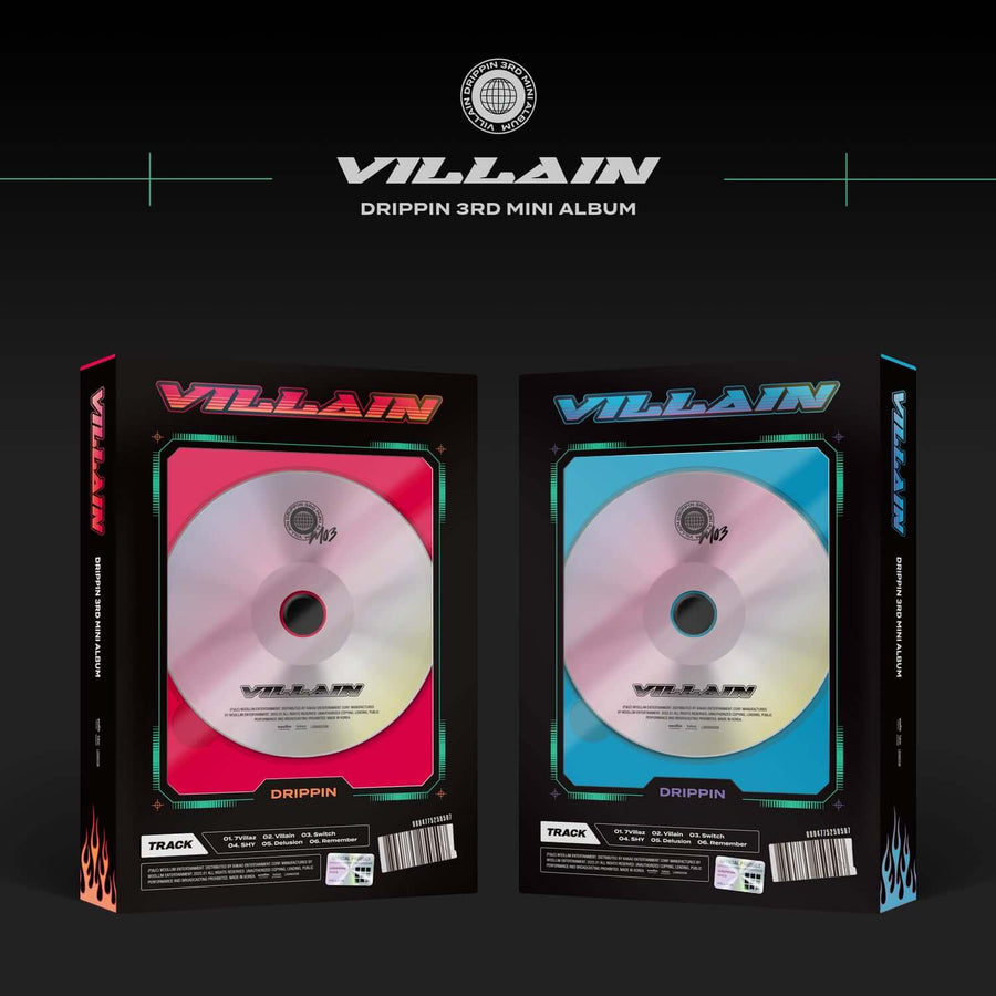 Drippin - 3rd Album [Villain] (セット) - Kpop アルバム
