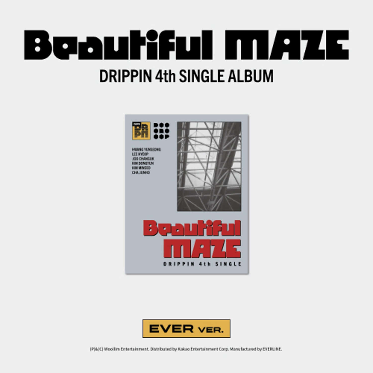 DRIPPIN - 4th Album [Beautiful MAZE] EVER Ver. - Kpop Album | Kool Seoul - Buy Kpop Albums Online